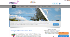 Desktop Screenshot of intersat.ae